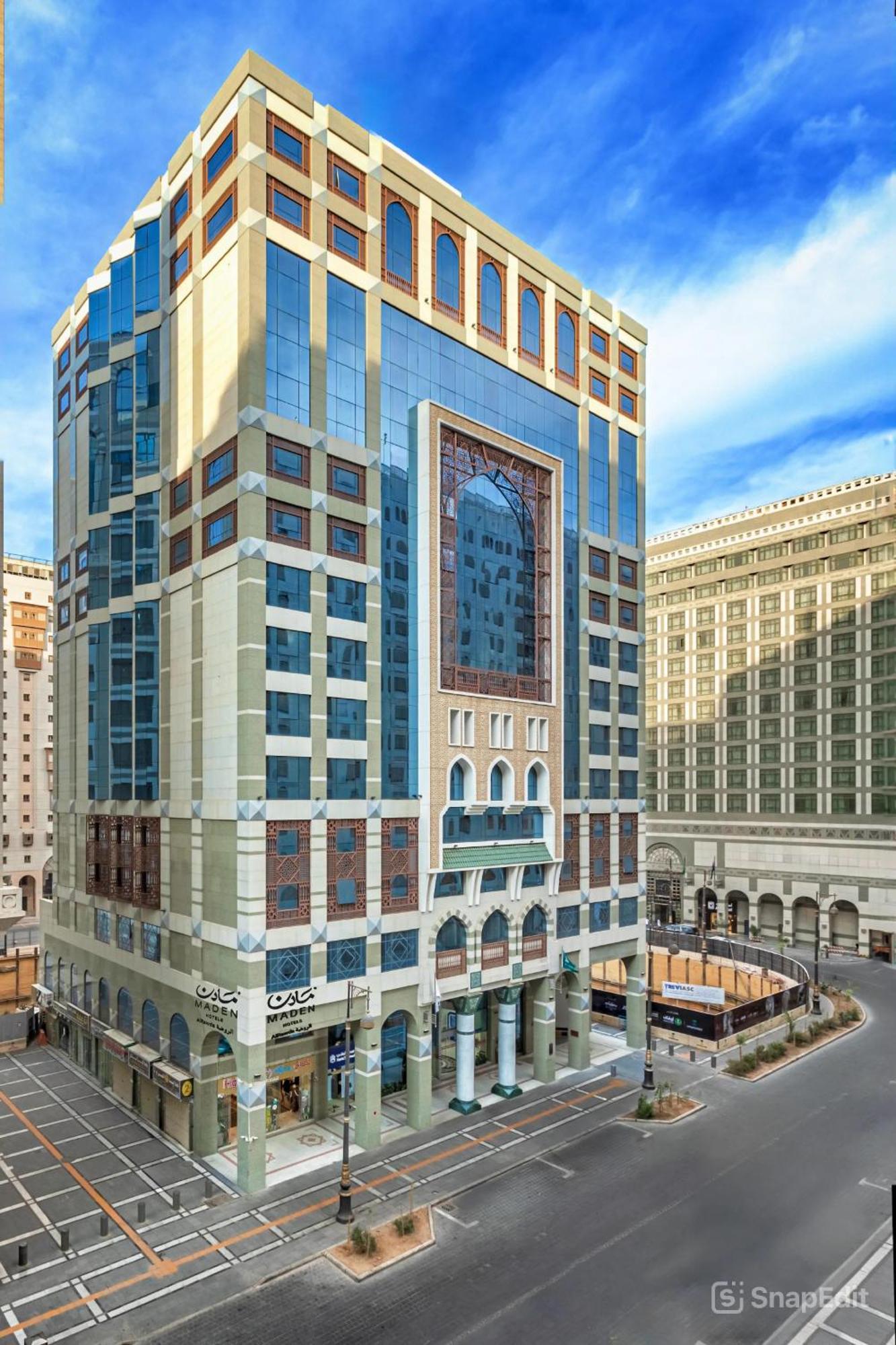Maden Alrawda Hotel Medina Exterior photo The hotel in 2013