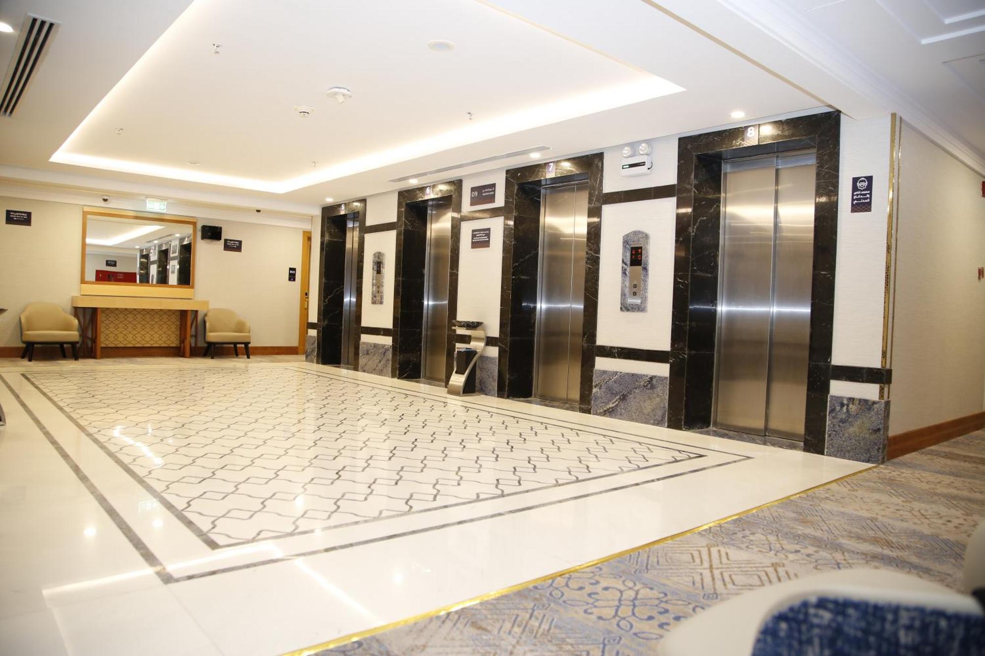 Maden Alrawda Hotel Medina Exterior photo Elevators at the 10th floor