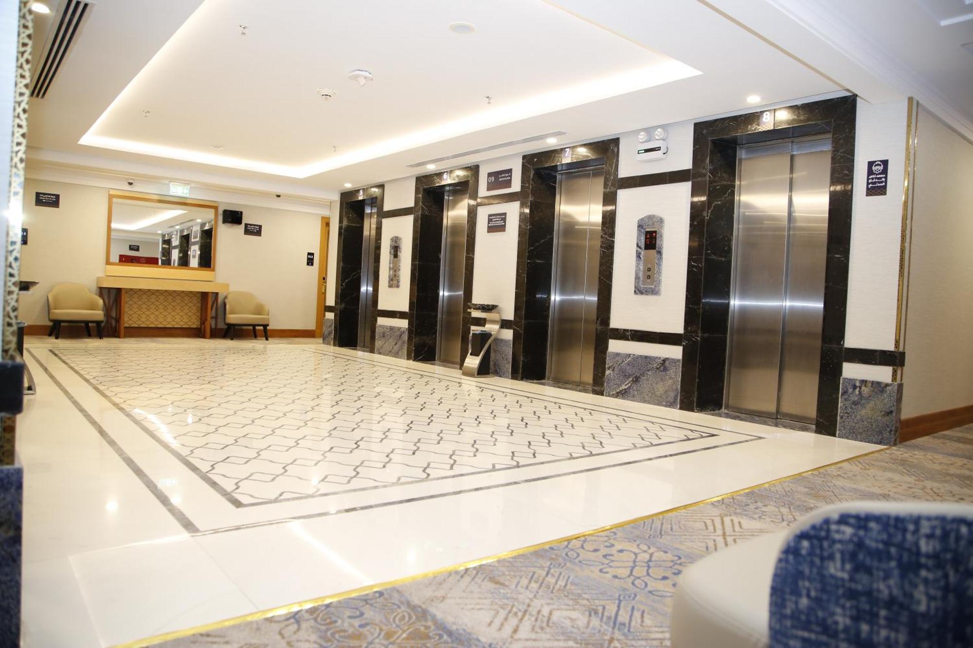 Maden Alrawda Hotel Medina Exterior photo Elevators at the 10th floor